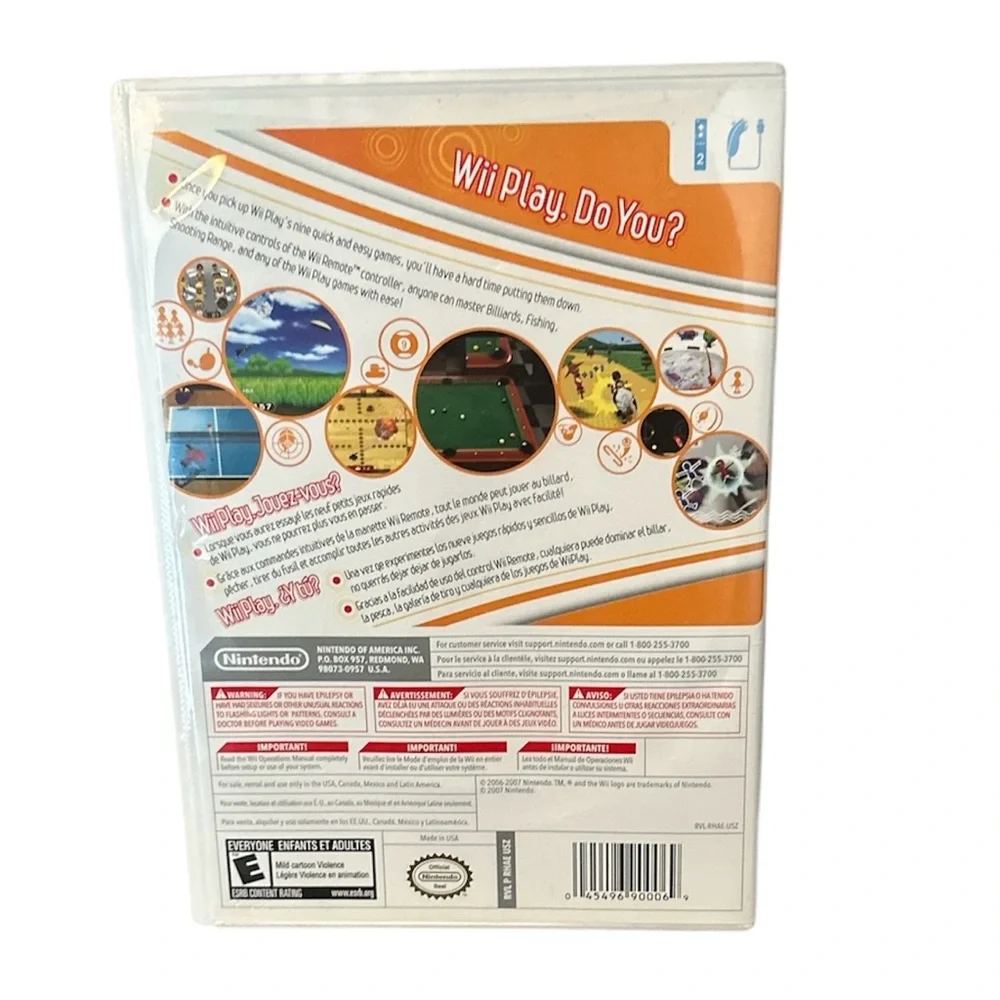 Nintendo Wii Play Video Game Compilation